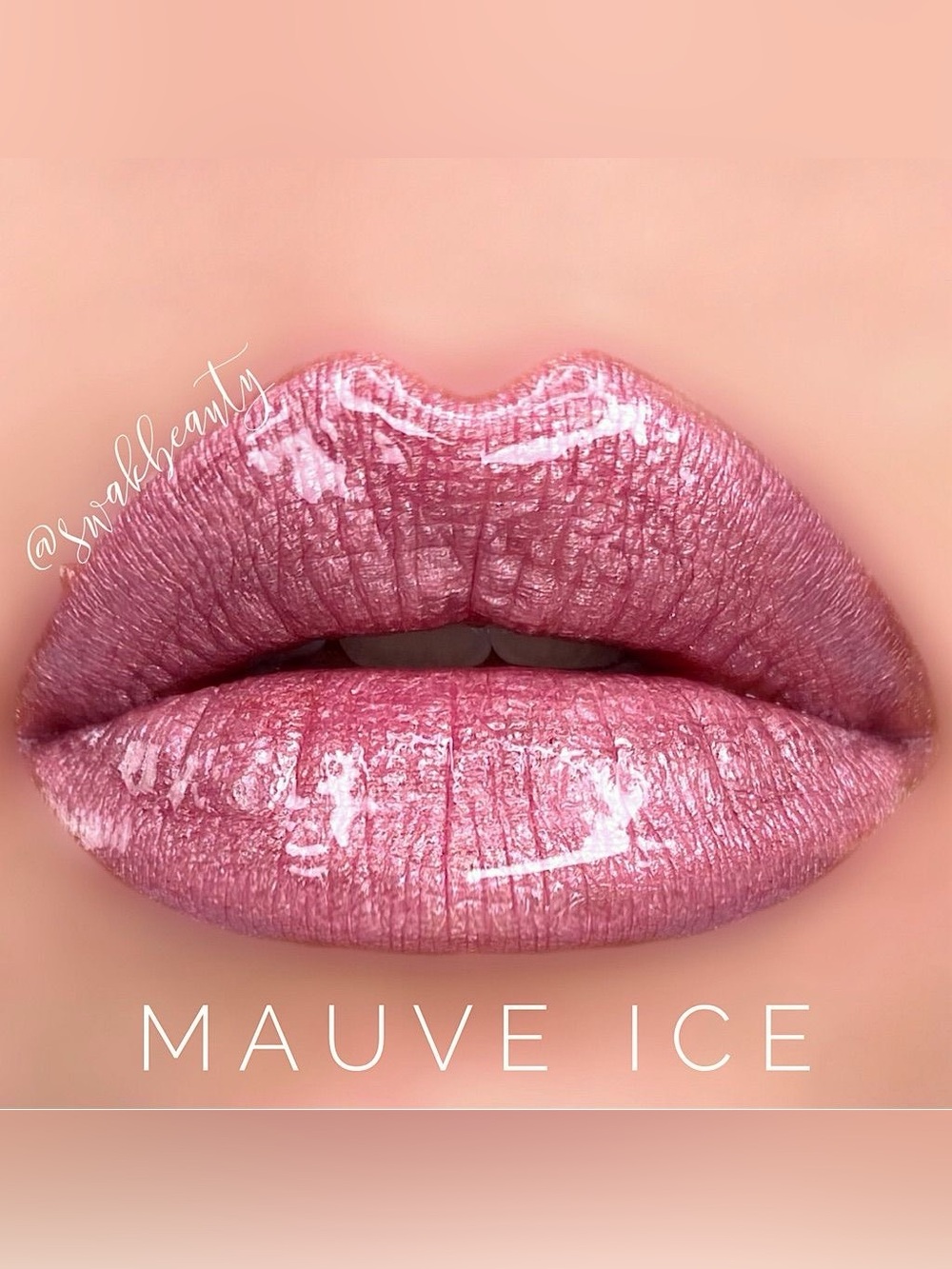 Lipsense Mauve Ice NEW Cool Lavender Purple Pink Frost Long Last Liquid Lipstick